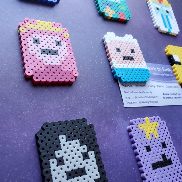 Adventure Time Handmade Magnets - Set of 9 - Picture 6 of 8